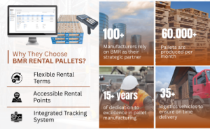 BMR industrial pallet wood