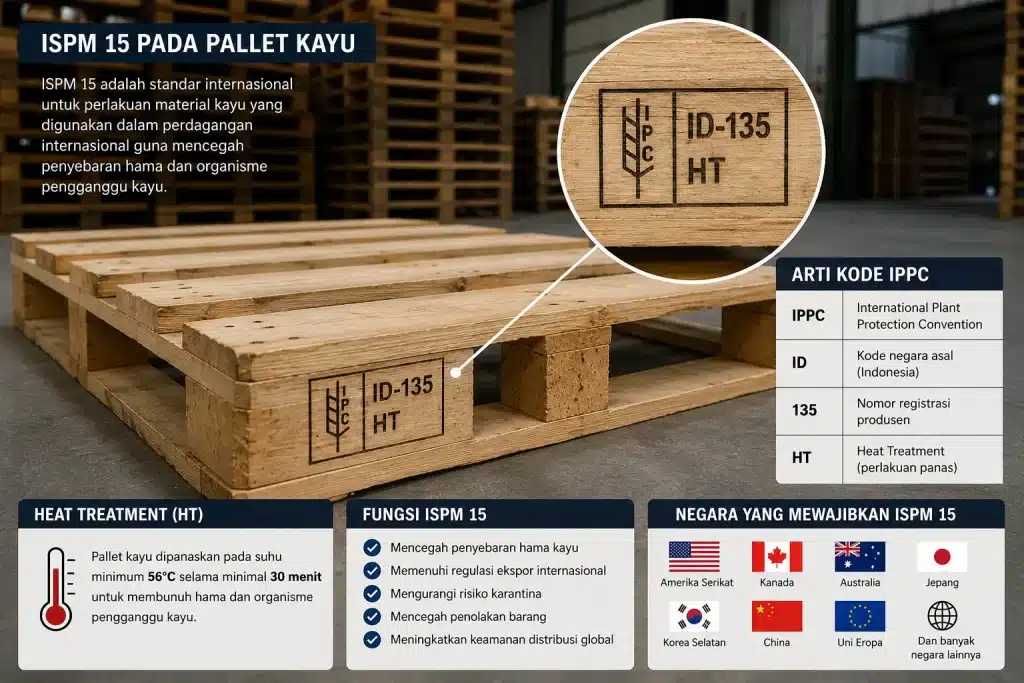Apa Itu ISPM 15 pada Pallet Kayu