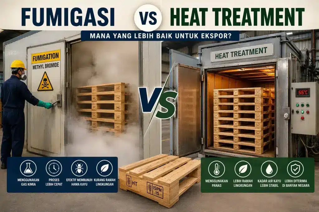 Fumigasi vs Heat Treatment, Mana yang Lebih Baik untuk Ekspor