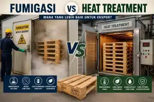 Fumigasi vs Heat Treatment, Mana yang Lebih Baik untuk Ekspor