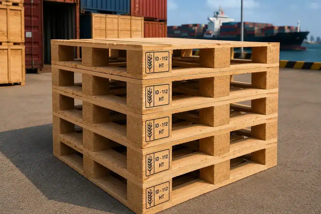 Palet ISPM 15 untuk Ekspor China Standar Kemasan Kayu