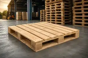 Palet Kayu 103 × 123 cm untuk Kebutuhan Industri