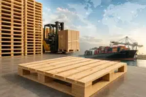 Palet Kayu 110 × 110 cm untuk Industri dan Ekspor