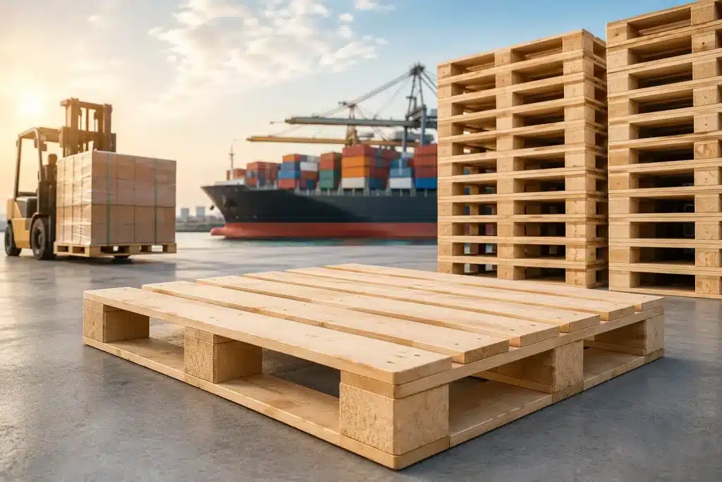 Palet Kayu 120x80 (Euro Pallet) untuk Ekspor