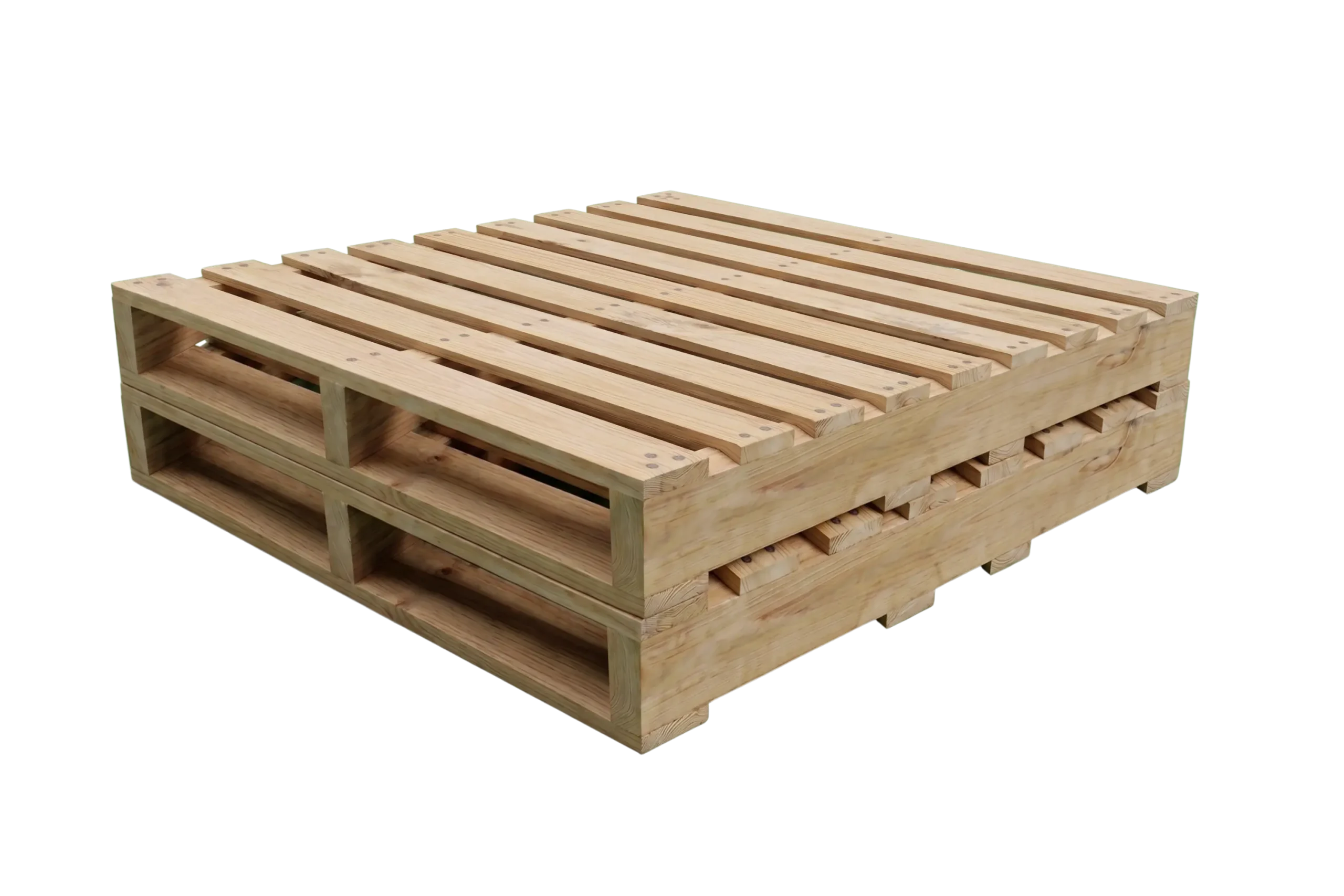 Palet Kayu 2 Way Double Deck