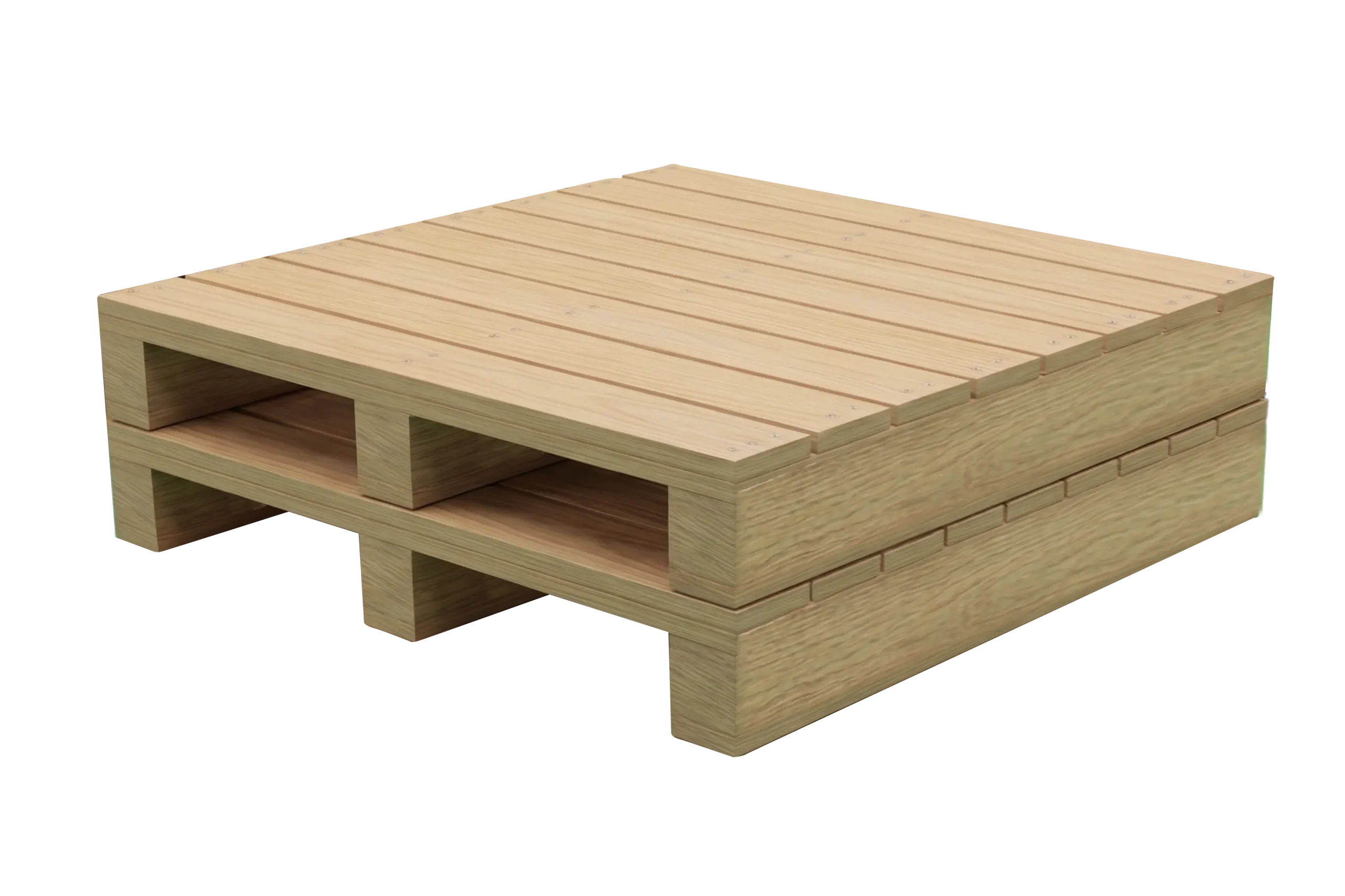 Palet Kayu 2 Way Papan Rapat