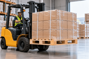 Pallet Kayu yang Aman untuk Handling Menggunakan Forklift