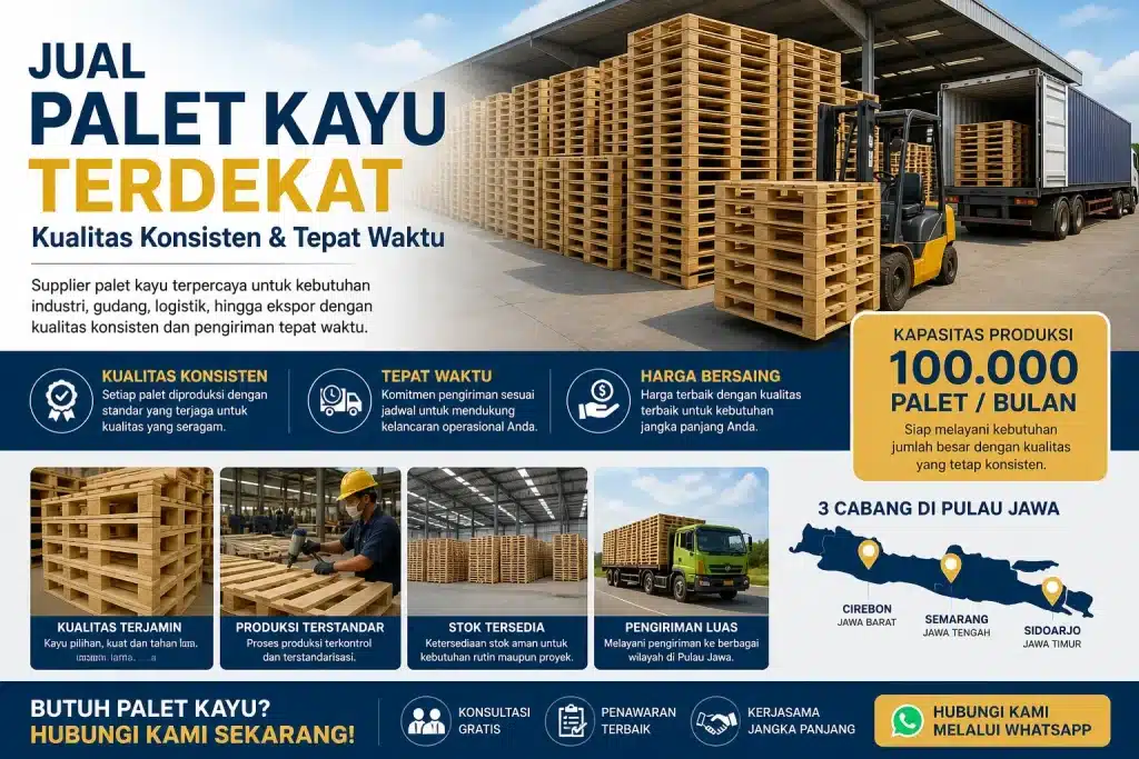 jual palet kayu terdekat - 1