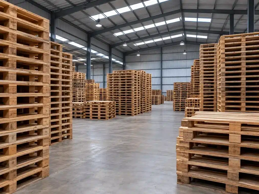 supplier pallet banyak fasilitas produksi